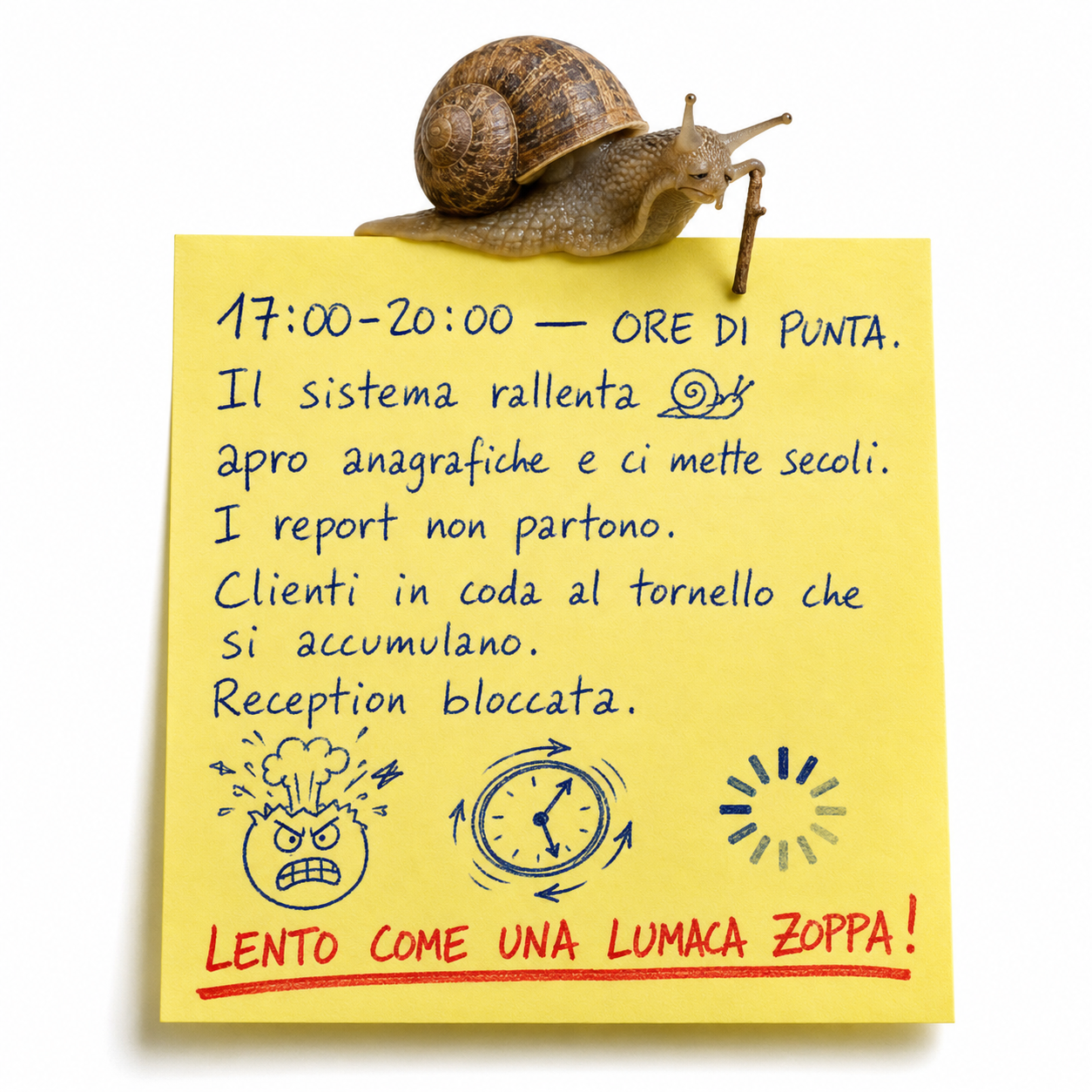 Veloce nelle ore di punta